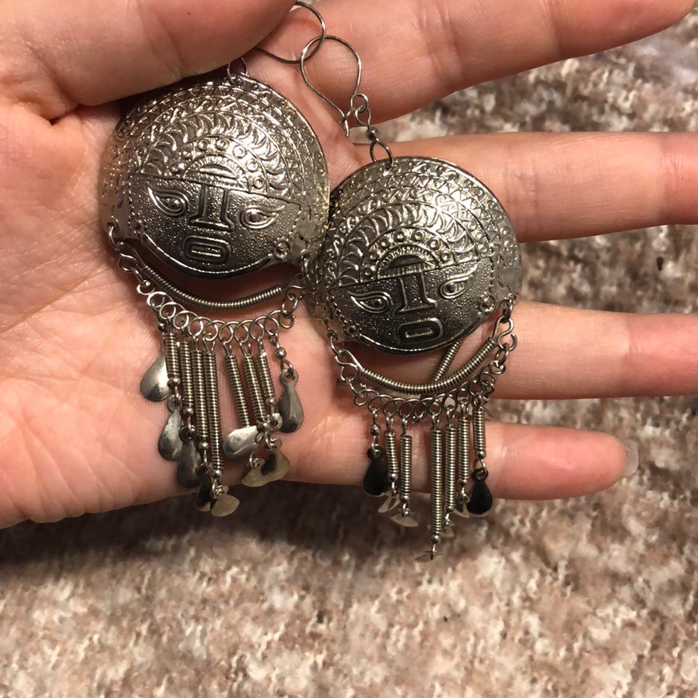 Typical Ecuadorian earrings